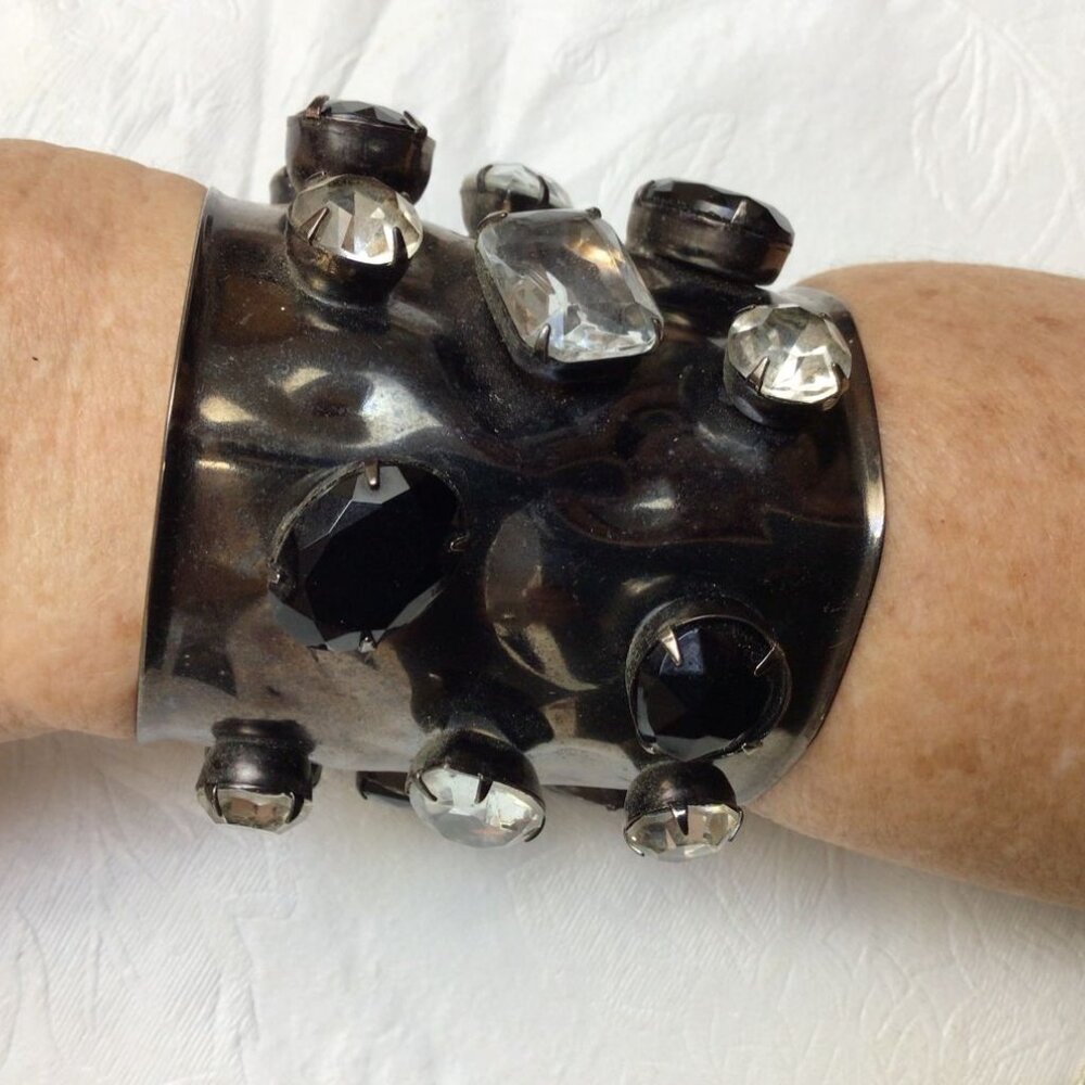 vintage cuff chunky bracelet